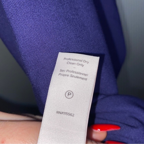 Cinq a Sept Dark Purple Halter Cutout Midi Dress - Picture 7 of 11